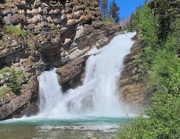 Cameron Falls at Waterton